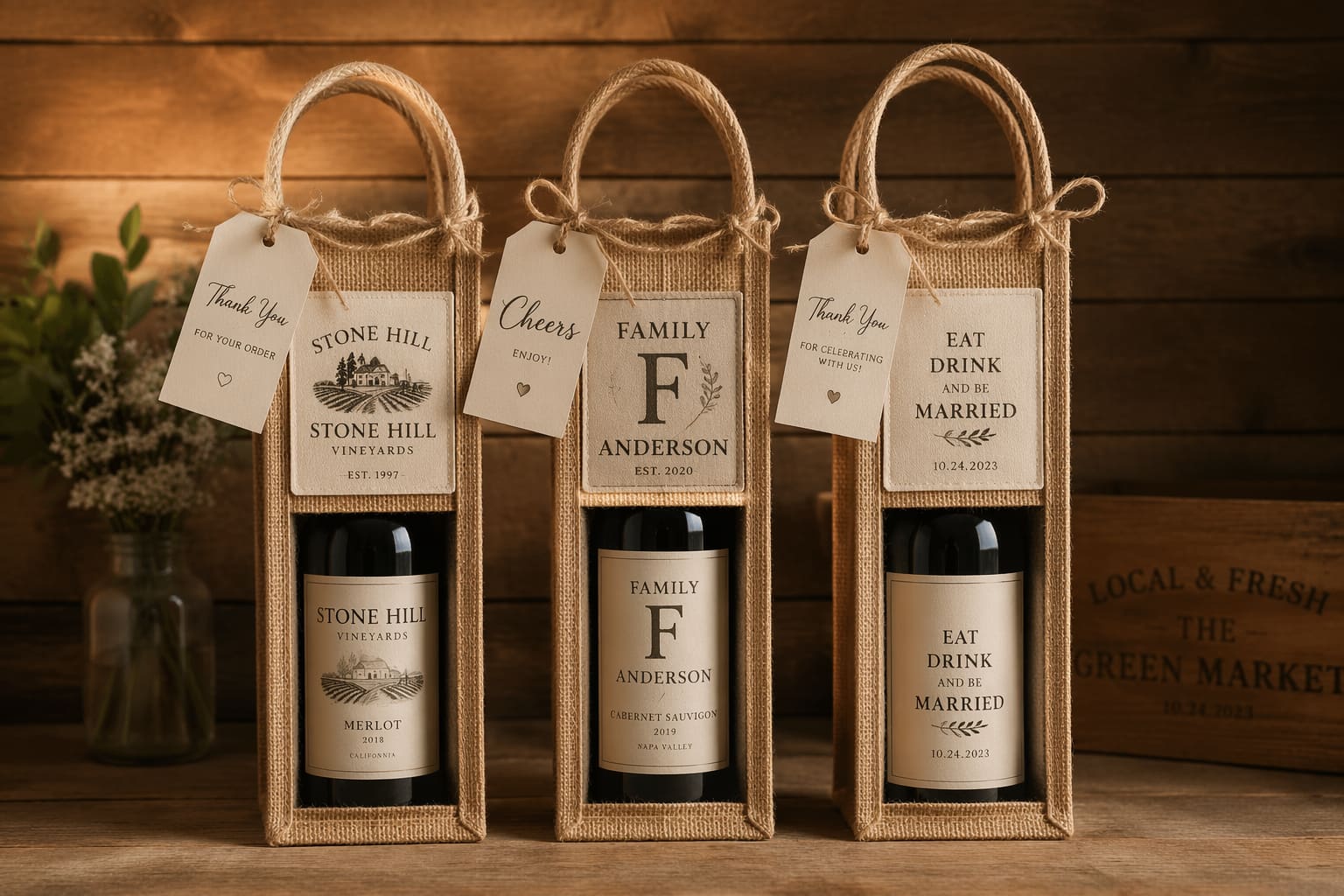 Capability example: Jute Wine Carrier Specification