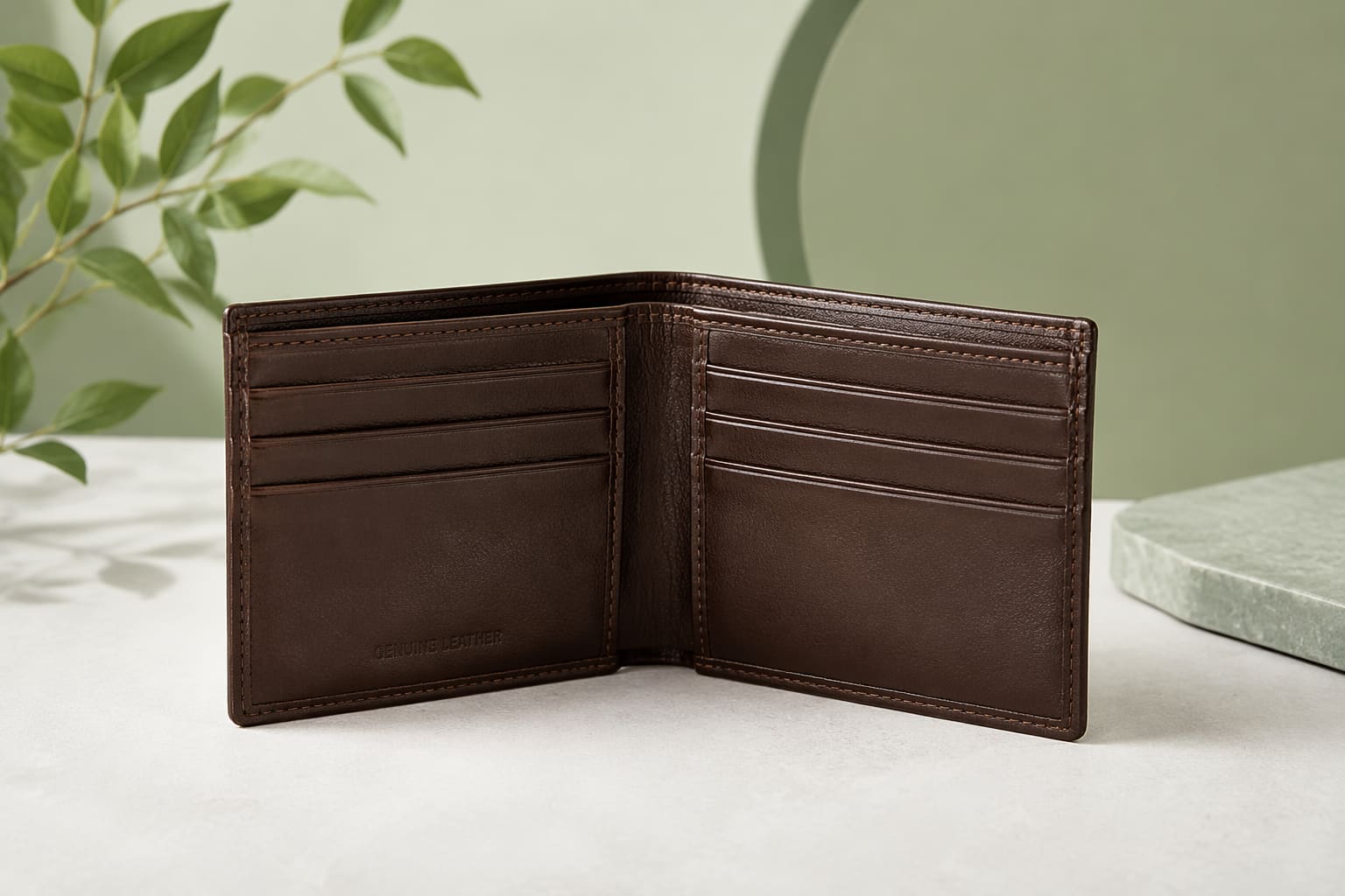 Bifold Leather Wallet